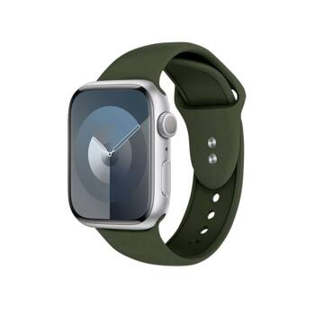 Crong Liquid - Řemínek pro Apple Watch 38/40/41 mm (zelený)