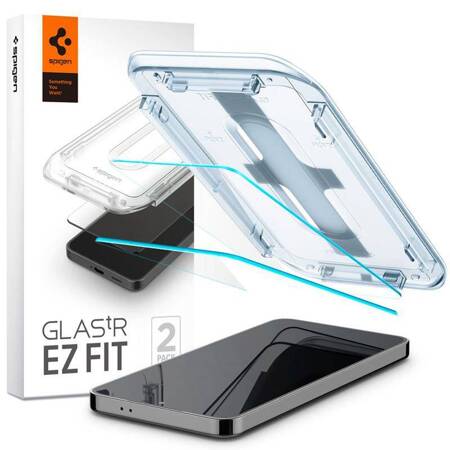 Spigen GLAS.TR EZ FIT 2-Pack - Tvrzené sklo pro Samsung Galaxy S24 (2 kusy)