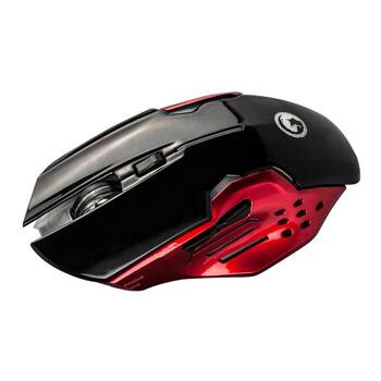 Marvo M416 - Optical mouse for gamers 2400 DPI (black/red)