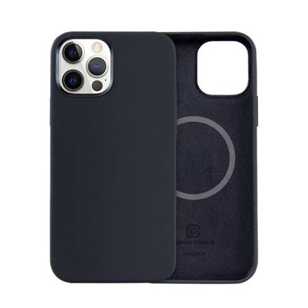 Crong Color Cover Magnetic - Case for iPhone 12 Pro Max MagSafe (Black)