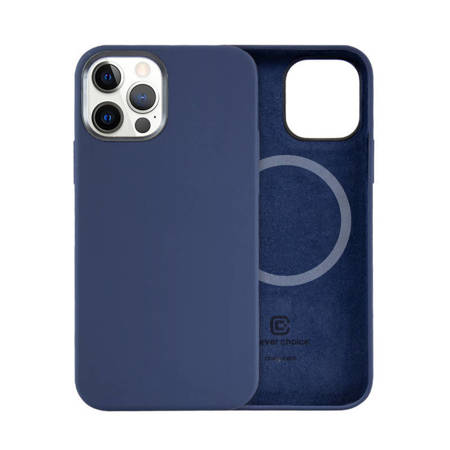 Crong Color Cover Magnetic - Case for iPhone 12 / iPhone 12 Pro MagSafe (Navy Blue)