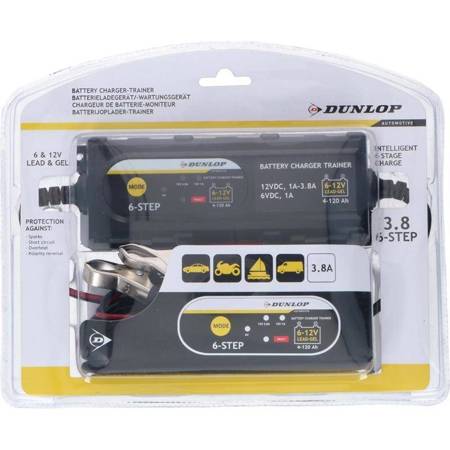 Dunlop - Smart 3.8A 6-12V charger / charger