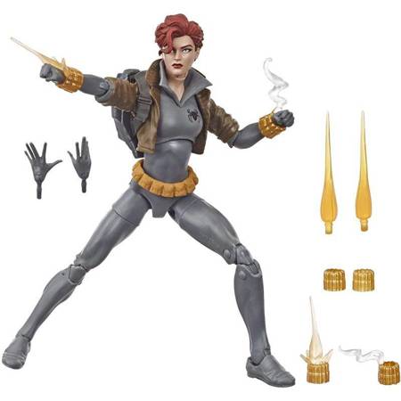 Marvel - Black Widow collectible figurine with accessories
