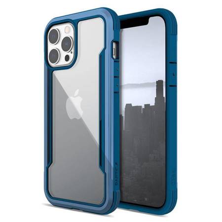 X-Doria Raptic Shield Pro - Case for iPhone 13 Pro (Anti-bacterial) (Sierra Blue)