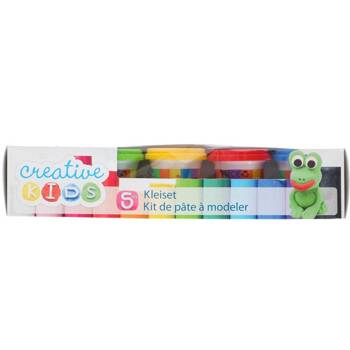 Creative Kids - Plastokuchen in Bechern, 5 Farben