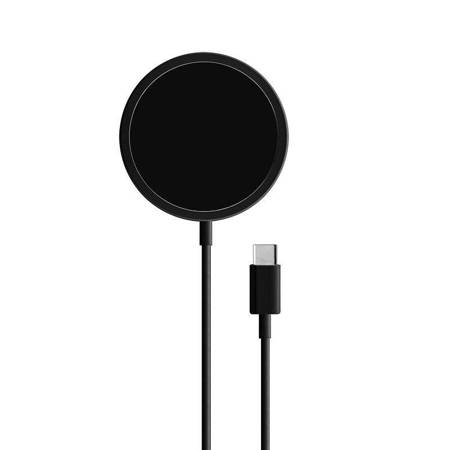 Puro Magnetic Charging Cable USB-C Magsafe – Ładowarka bezprzewodowa indukcyjna 15W (czarny)