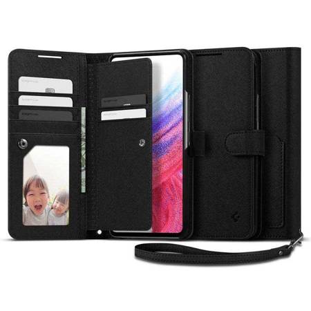 Spigen Wallet S - Etui do Samsung Galaxy A53 5G (Czarny)
